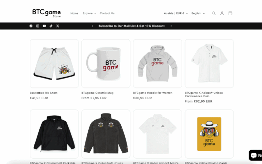 BTC Store Demo