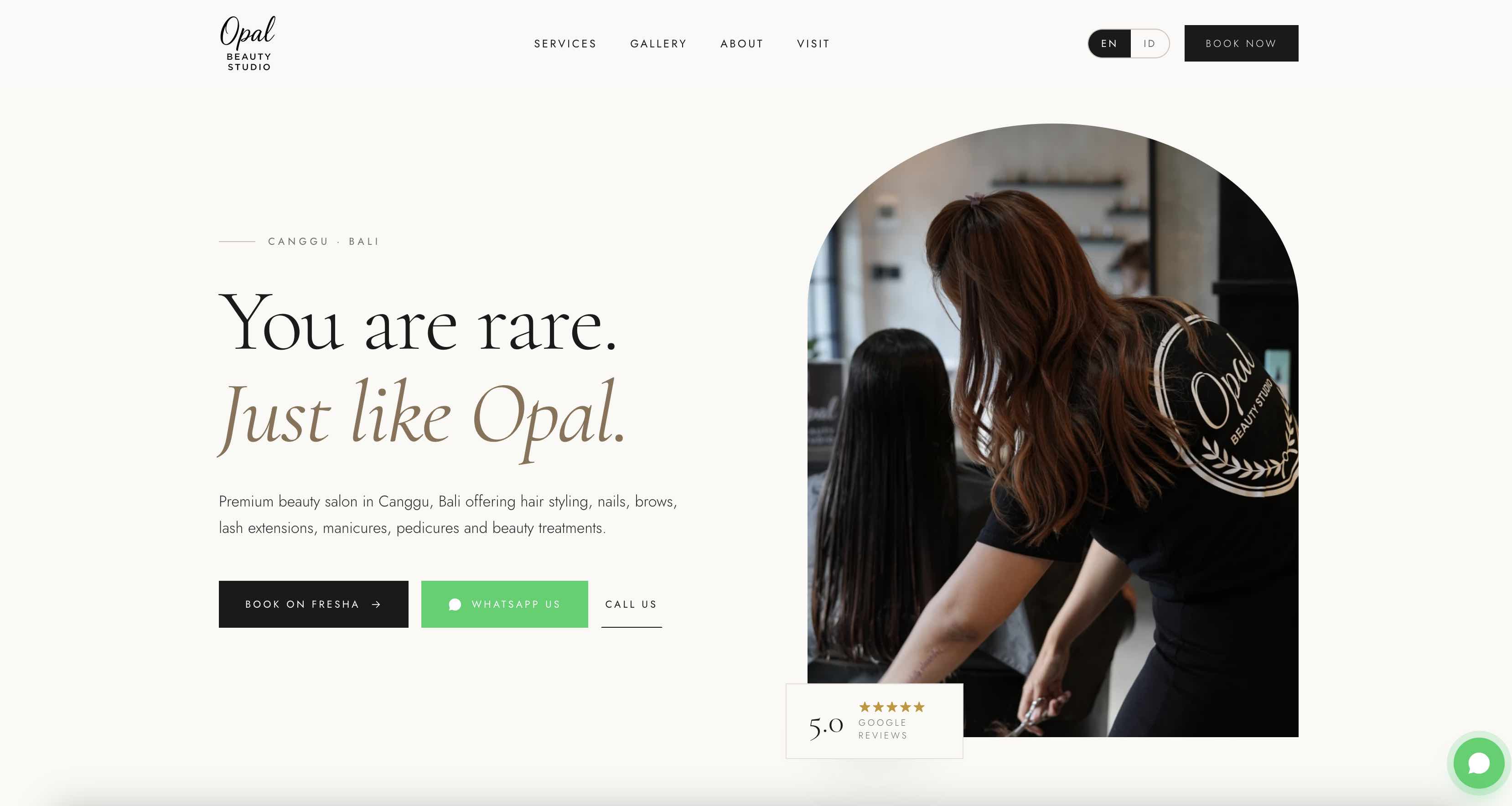 Opal | Beauty Studio in Bali