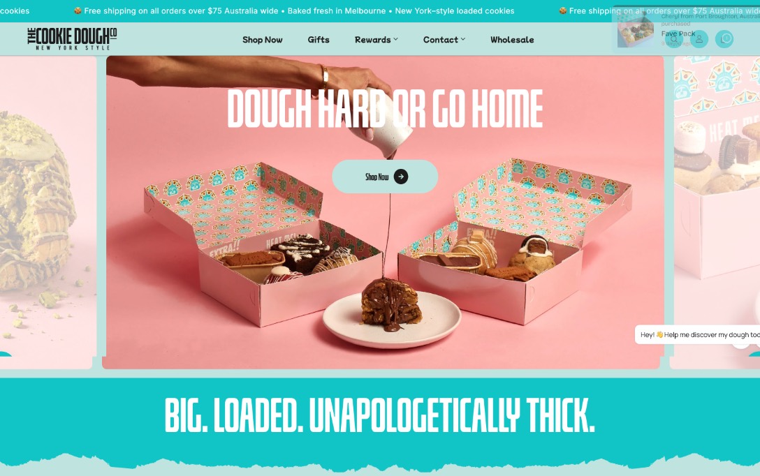 The Cookie Dough Co | Australian Cookie Brand